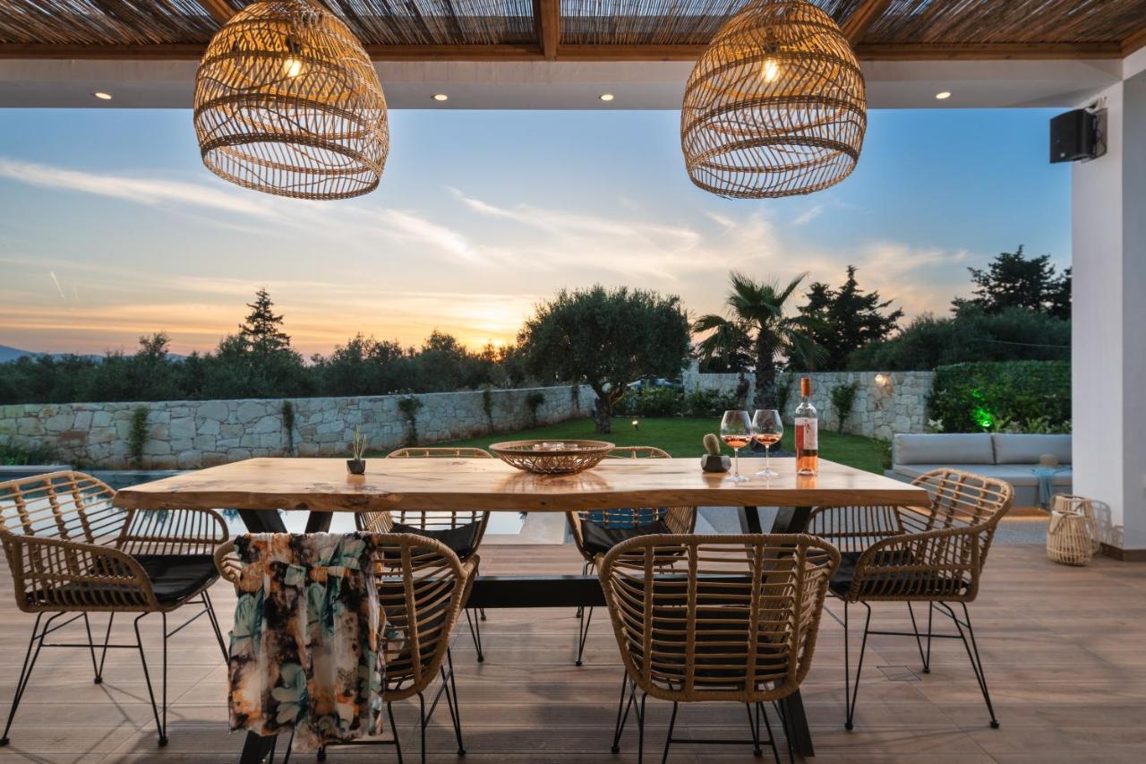 Sohora Twin Villas Xirosztérni Kültér fotó