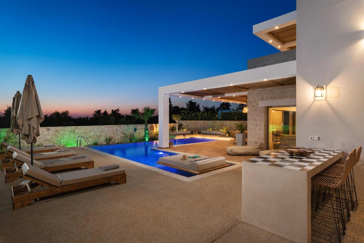 Sohora Twin Villas Xirosztérni Kültér fotó