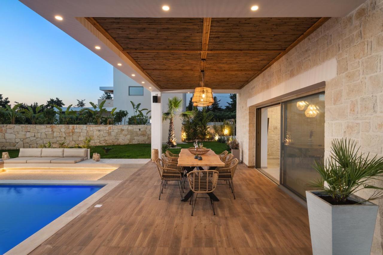Sohora Twin Villas Xirosztérni Kültér fotó