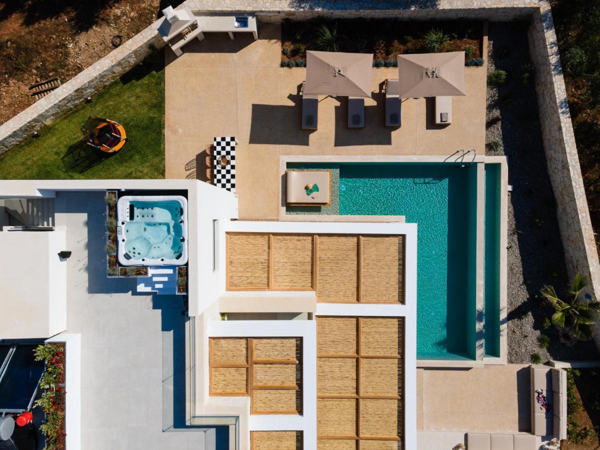Sohora Twin Villas Xirosztérni Kültér fotó