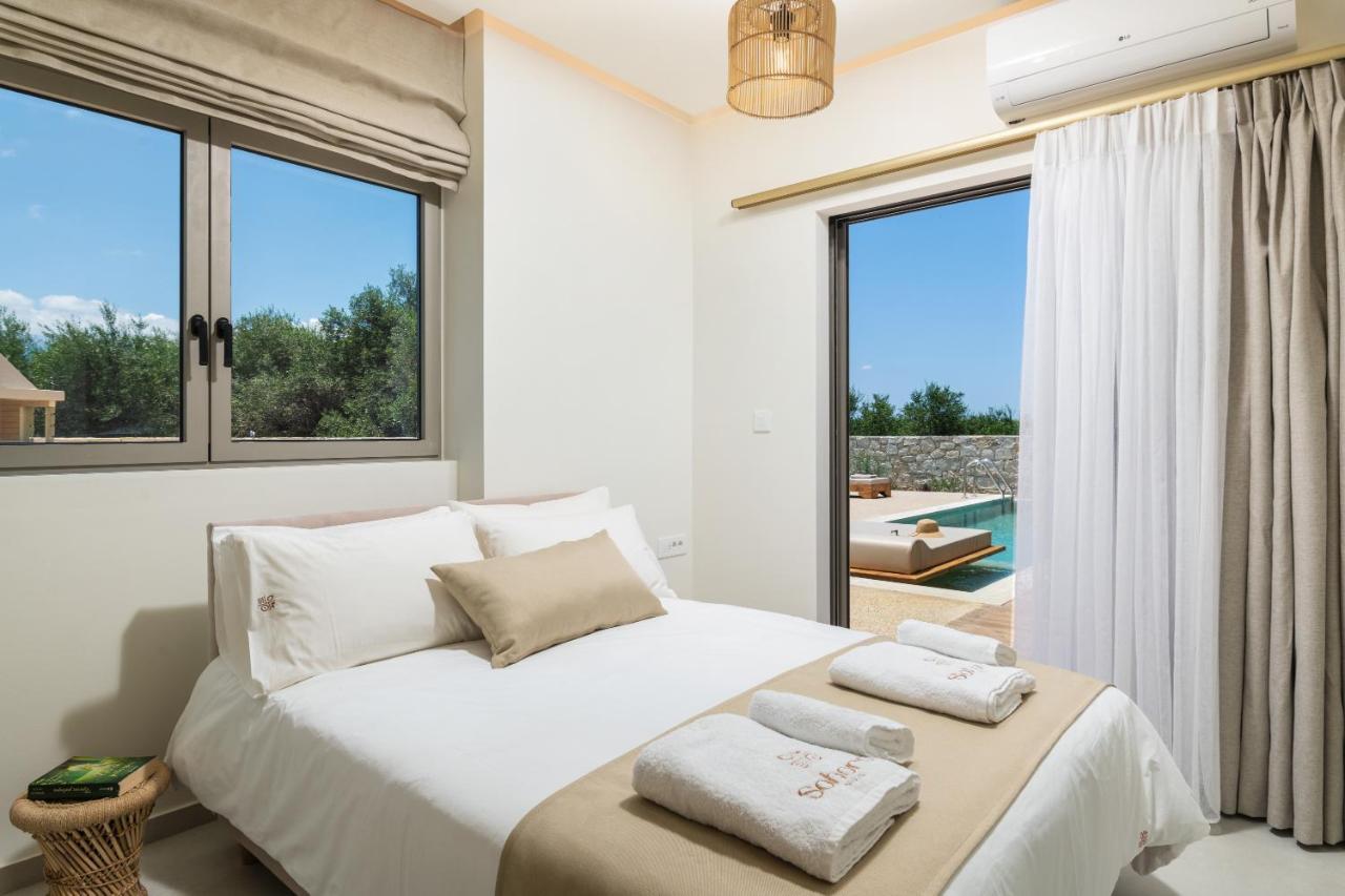 Sohora Twin Villas Xirosztérni Kültér fotó