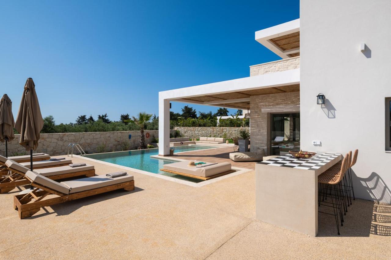 Sohora Twin Villas Xirosztérni Kültér fotó